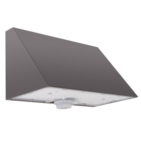 LED Architectural Wall Pack Series, 48W-120W, Type IV Distribution, 4500K