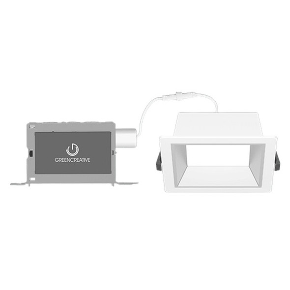 Direct Mount 6" Square Downlight, Selectable Lumen 4000, CRI90, Selectable CCT 27/30/35/40/50K, Dual Dimming 0-10V/ELV&Triac, Wall Wash Direct Mount 6" Square Downlight, Selectable Lumen 4000, CRI90, Selectable CCT 27/30/35/40/50K, Dual Dimming 0-10V/ELV&Triac, Wall Wash