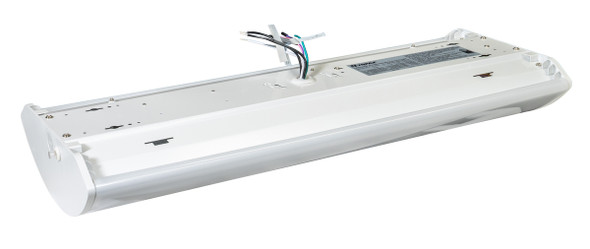 LED Architectural Wrap, 2', 25W, Power and CCT Selectable, Dimmable, Emergency Battery Backup