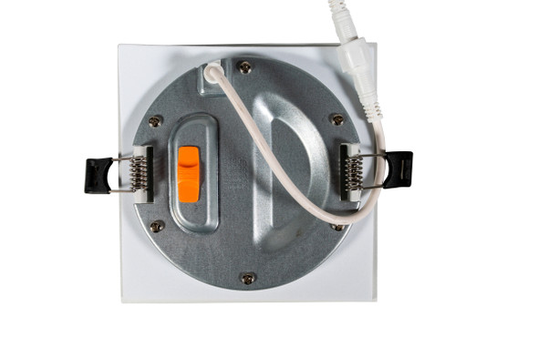 LED Canless Slim Fit Square Downlight, 6", 5CCT Selectable