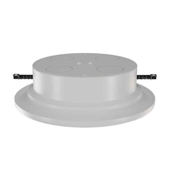 Old-Work Recessed Ceiling Canopy with Junction Box for CMC Cylinders, White (Except CMC9)