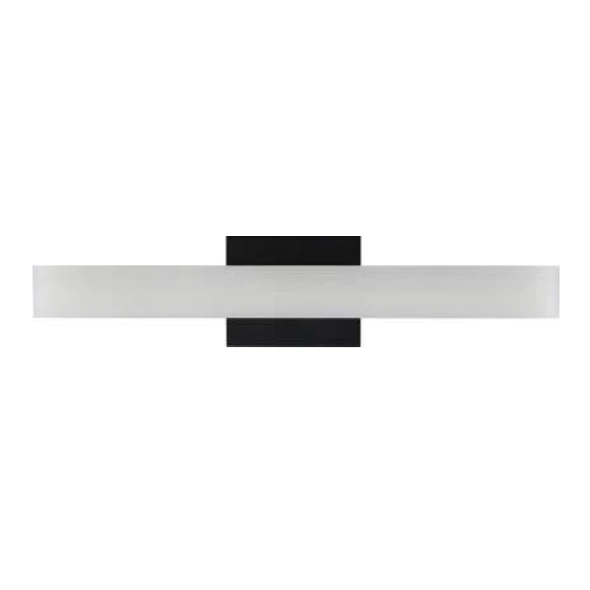 SPEC Series Wide PMMA Lens Vanity Light, 36", 5CCT, 36W, 2520LM, 27K/30K/35K/40K/50K, Black and Brushed Nickel Finish