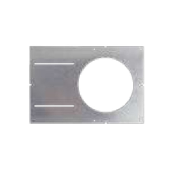 Long Recessed Light Mounting Plate, 6” Hole, 1/2In Lip, 13”