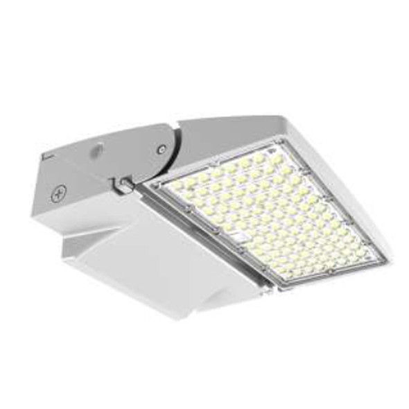 Modern Adjustable Wall Pack, 20W/30W/40W, 140LM/W, 30K/40K/50K, Silver