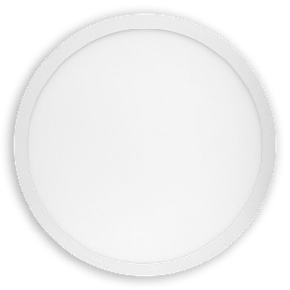 LED Flush Mount Surface Fixture, 17W, 3000K