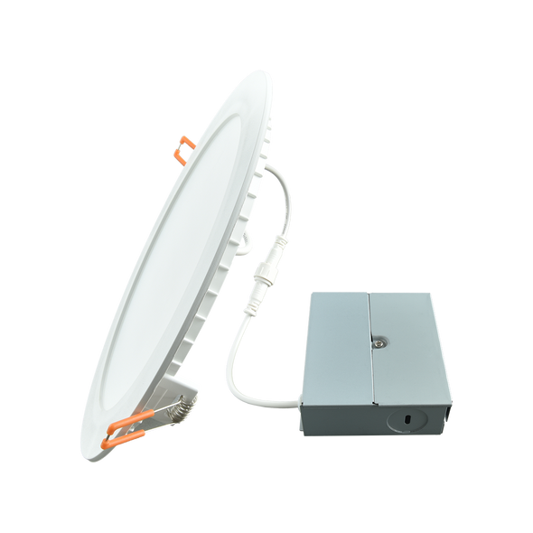 Downlight Wafer Remote, 8", 14W, 3000K, Dimming, White Downlight Wafer Remote, 8", 14W, 3000K, Dimming, White