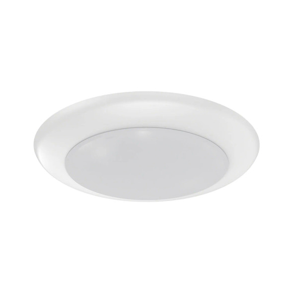 Disk Light, 6 Inch, 15 Watts, 4th Generation, Selectable 2700K-3000K-3500K-4000K-5000K, White or Bronze Finish