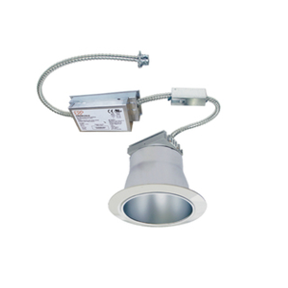 Architectural LED Recessed Downlight Retrokit, Non-IC, 4", 14W, 80 CRI, 3000K, Specular Open Reflector Architectural LED Recessed Downlight Retrokit, Non-IC, 4", 14W, 80 CRI, 3000K, Specular Open Reflector