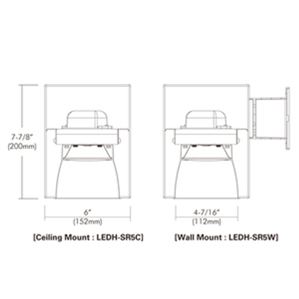 5" LED Cylinder Surface Mount, Ceiling, 22W, 0-10V Dimming 5" LED Cylinder Surface Mount, Ceiling, 22W, 0-10V Dimming