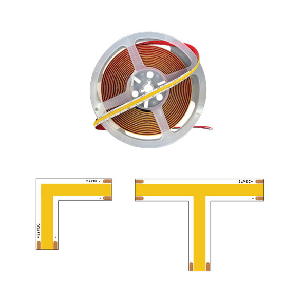COB Tape Light, 8MM, 24V, 16.4FT Reel