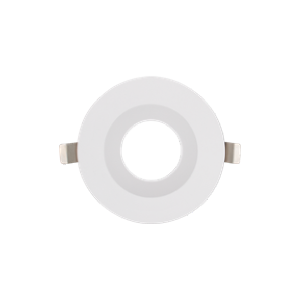 LED Spotlight-Can, Regressed Interchangeable 5-6", Module + 5" Trim, 5" Round Smooth White LED Spotlight-Can, Regressed Interchangeable 5-6", Module + 5" Trim, 5" Round Smooth White