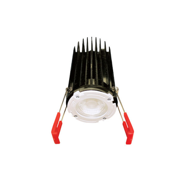 LED Spotlight - Canless, Regressed Interchangeable Trim, 2” Module, 5 CCT Selectable, Round Smooth White LED Spotlight - Canless, Regressed Interchangeable Trim, 2” Module, 5 CCT Selectable, Round Smooth White