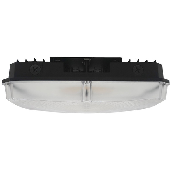 LED Multi Wattage Multi CCT 13" Square Canopy Light, 25W/50W/75W/100W, 3000K/4000K/5000K