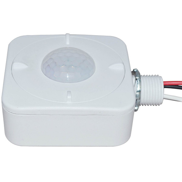 Motion Sensor, 0-10V Dim, 40', 120-277VAC, DIP Switch or RC100, PIR Motion Sensor, 0-10V Dim, 40', 120-277VAC, DIP Switch or RC100, PIR