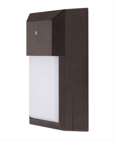 Cyber Tech Lighting LWP12FBZ/CCT/P, 12W, Bronze, Selectable CCT, Dusk to Dawn Photocell