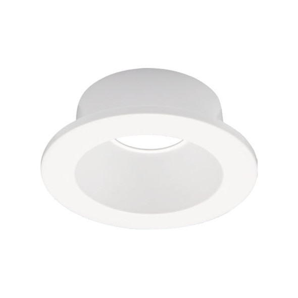 Round Smooth White Trim, for LT25020~21 Series, 2” Module