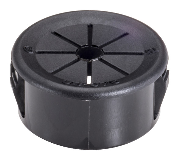 Garvin Industries Universal Bushing, 0.75" Mounting Hole, Black 6/6 Nylon, UB750