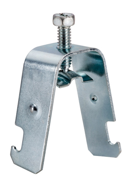 Garvin Industries SCH6BTZ One Piece Strut Clamp, Boot, 3/8" EMT, Steel, Galvanized