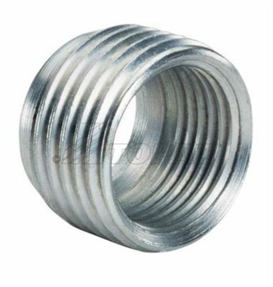Garvin Industries RB3 Steel Reducing Bushing, 1" x 1/2", Zinc Plated
