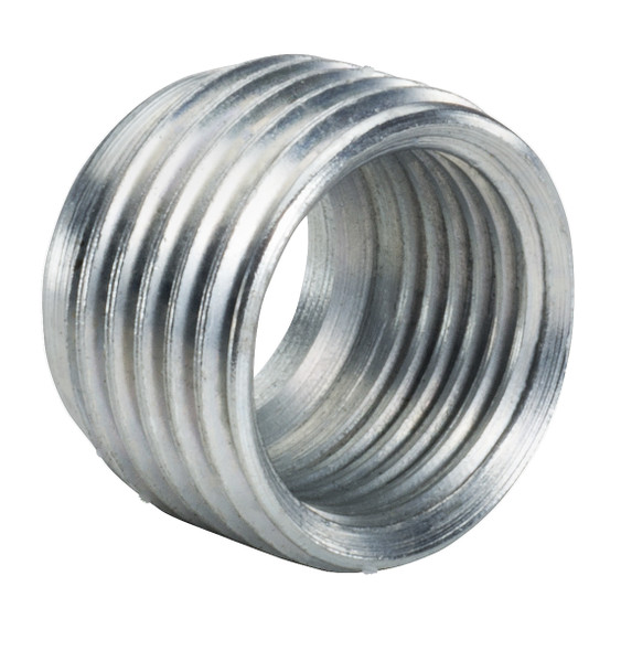 Garvin Industries Reducing Bushing, Steel, Zinc Plated, 1" x 3/4"