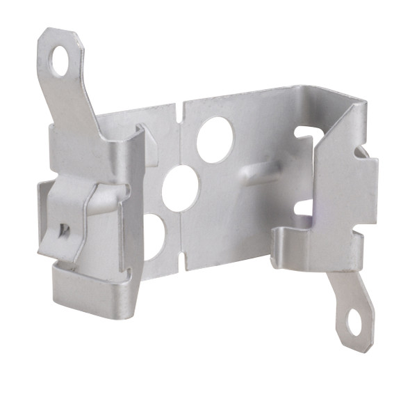 Garvin Industries MAC2TZ Snap-In Cable Bracket, Supports 14-2 to 10-3 MC/AC Cables, Spring Steel, GEOSEAL Finish