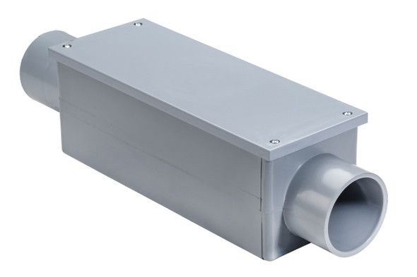 Garvin Industries C Type Conduit Body, 1", PVC, Removable Cover