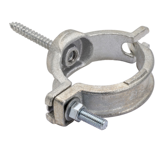 Garvin Industries 1107, 2-1/2" Conduit Support, Malleable Iron, Lag Screw Type
