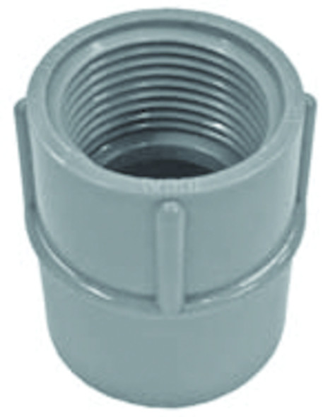 Garvin Industries Female Adapter, 3-1/2 Inch, PVC, Threaded x Solvent Weld