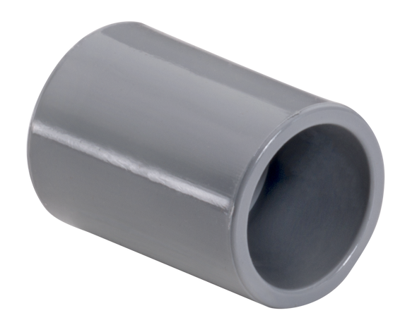 Garvin Industries 1014 PVC Conduit Coupling, 1-1/4 Inch, Two Female Ends with Center Stop