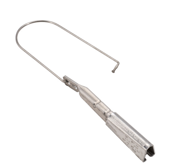 Garvin Industries Wedge Grip Clamp, 2/0 ACSR – 4/0 ACSR, Steel Reinforced Aluminum Conductor, 6-1/2" Stainless Steel Bail