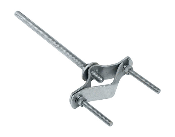 Garvin Industries Universal Pipe Support, 1-1/4" – 3" Pipe Size, 1/2" Bolt, Steel