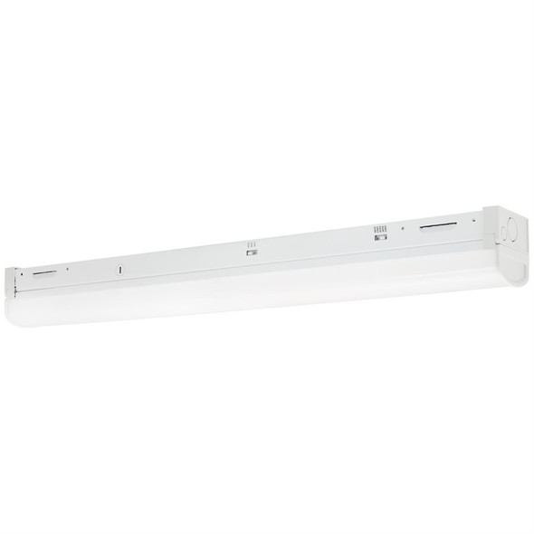 24" Linear Strip Light, Multi-Wattage 15W|20W|25W, 5CCT Selectable, 120-277V, White