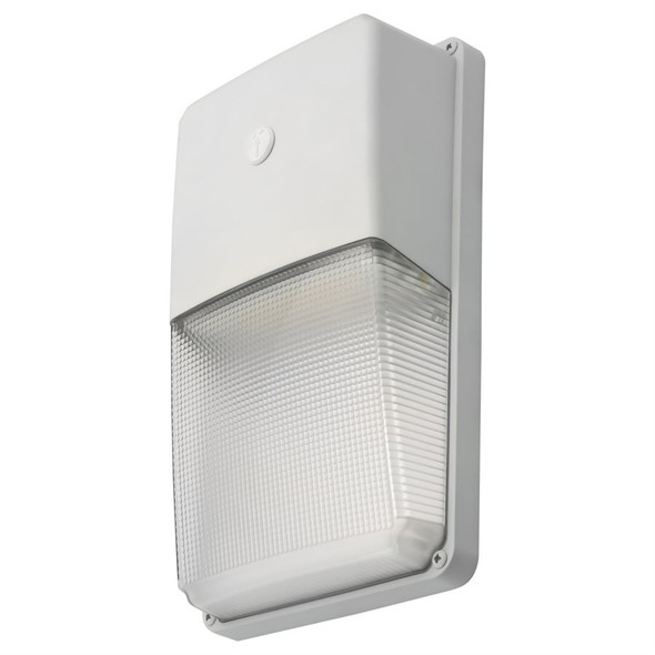 9" Outdoor Wall Sconce, 15W, 1650lm, 120V, 5CCT Selectable, White, Photocell