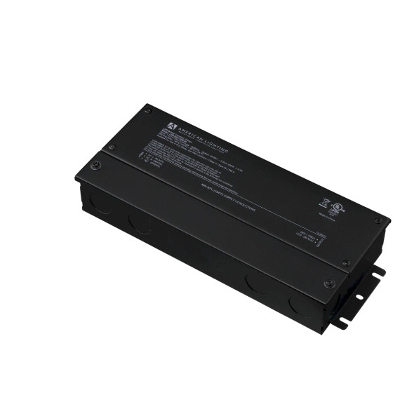 American Lighting LED-DRJ Series, 200W Constant Voltage LED Driver, 12V DC, Non-Dimmable, Wet Location Rated
