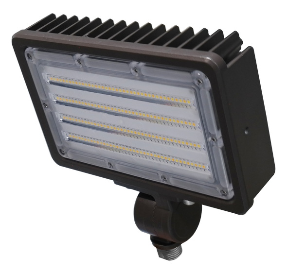 Best Lighting MPAL-2L-KFS, Multi-Purpose Area Light, 2000 Lumens, Field-Selectable 3500K|4000K|5000K, Knuckle Mount, Dark Bronze
