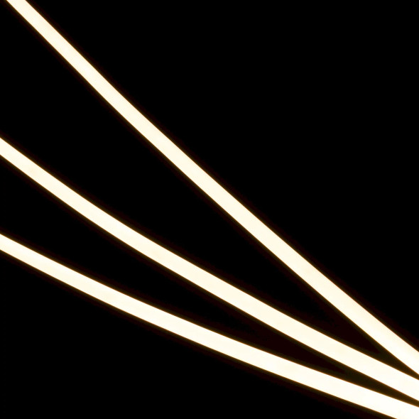 Prizm Dart Static White 360° Neon, 24V DC, 3000K, 16.4ft, 213Lm/ft, 4.36W/ft, IP65, CRI 90+