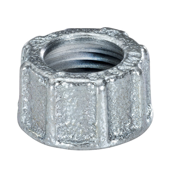 Garvin Industries 307M, 2-1/2" Malleable Iron Rigid Conduit Bushing, Threaded, Indoor/Outdoor