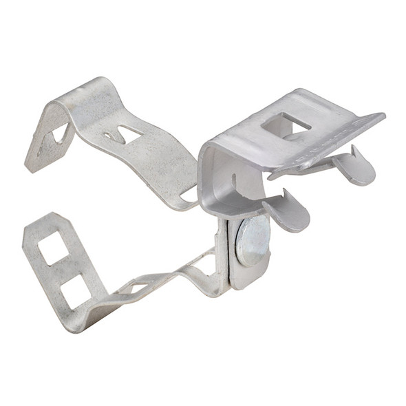 Garvin Industries 32M24SMTZ, 2" Snap Close Conduit Clamp, 1/8”-1/4” Flange, 50 Pack, Hammer-On, 360° Pivot