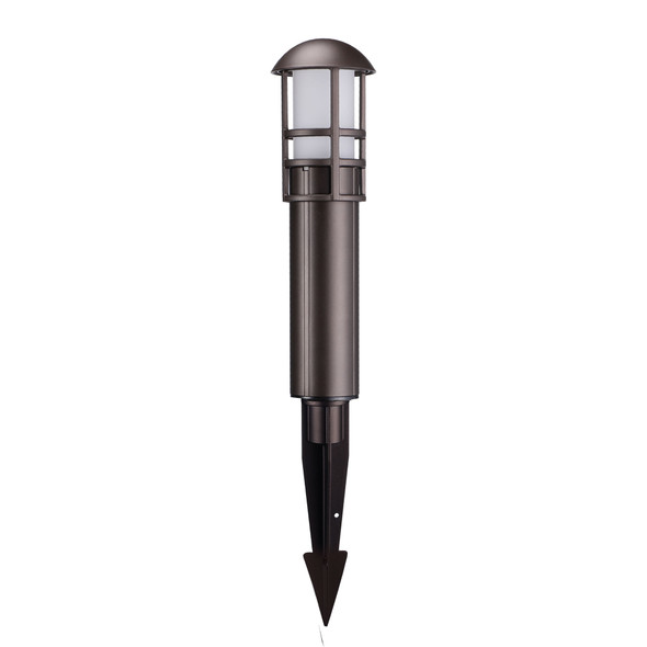 Westgate LAL-145-MCT5 Series LED Path Light, 3W, 12-24V AC, Selectable CCT (2700K|3000K|3500K|4000K|5000K), Oil-Rubbed Bronze or Black Finish