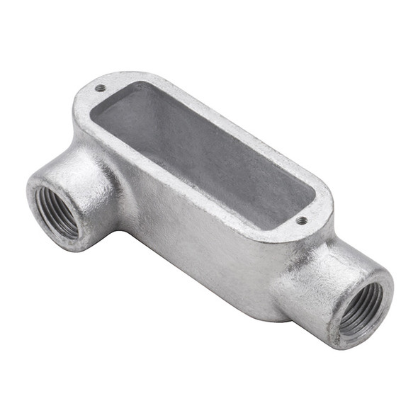 Garvin Industries LR10M, 4" Rigid Conduit LR Type, NPT Tapered Hubs