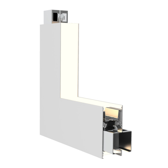 SCX Series 1.5" Inside Corner Module, Up/Down, Multi-CCT (2700K|3000K|3500K|4000K|5000K), 629-854lm, 120-277V, CRI ≥80