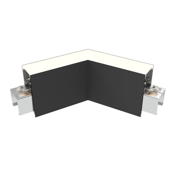 Westgate SCX1.5 120° Corner Module, 4.7in x 4.7in x 3.1in, Multi CCT (2700K|3000K|3500K|4000K|5000K), Black Finish