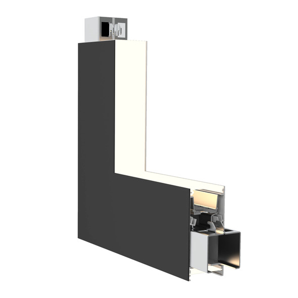 Westgate SCX1.5 Inside Corner Module, Uplight/Downlight, Multi-CCT (2700K|3000K|3500K|4000K|5000K), Matte Black