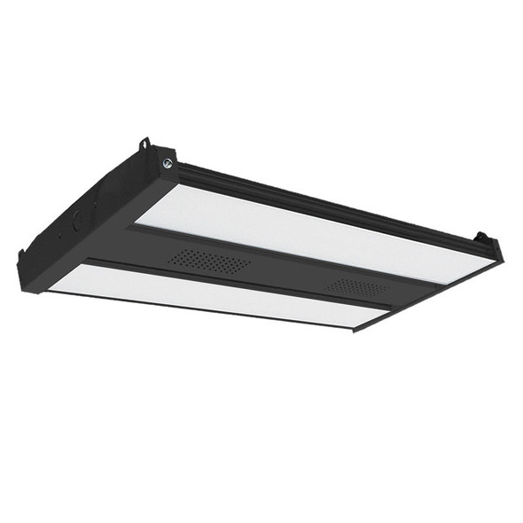 Westgate LLHB4 Series Linear High Bay, 80W|110W|150W, 3500K|4000K|5000K, Power & CCT Adjustable, Black Finish