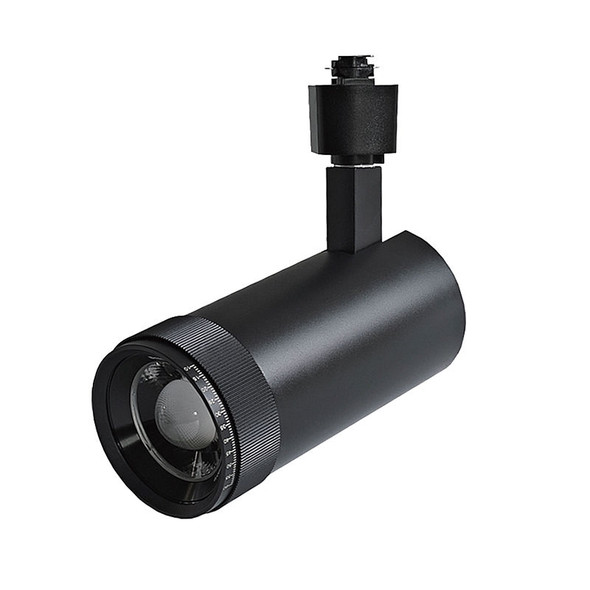 WM-TRD Series Die-Cast Zoomable Track Head, 20W, 1700lm, 2700K|3000K|3500K|4000K|5000K, Wattage & CCT & Beam Angle Selectable