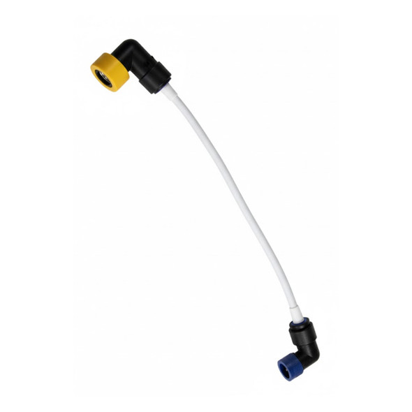 4FT AC Jump Cable, Male and Female Wet Loc Connector, White