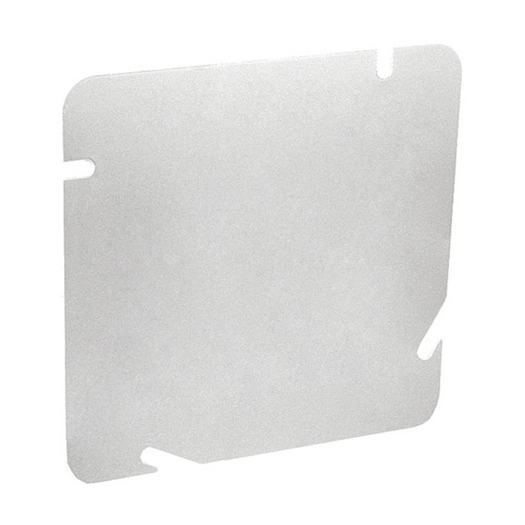 Garvin Industries 6" Square Blank Cover, Angled Slots, Compensates for Box Misalignment