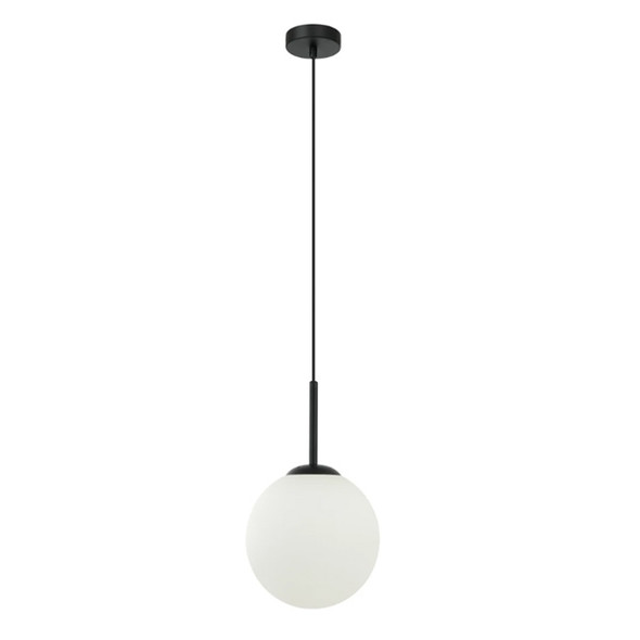 WM-LCFG-8-MCT5-FR, 8" Frosted Glass Architectural Globe Pendant, Multi-CCT, 12W, 1000lm