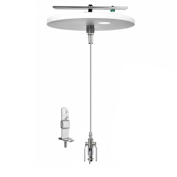 Westgate SCL-CS1-20FT, Adjustable 20FT 1/16in Single Suspension Canopy Set, Keyhole End Connector, Non-Power Side