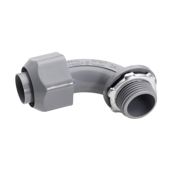 Garvin Industries 1522, 3/4" 90° One Piece Liquidtight Connector